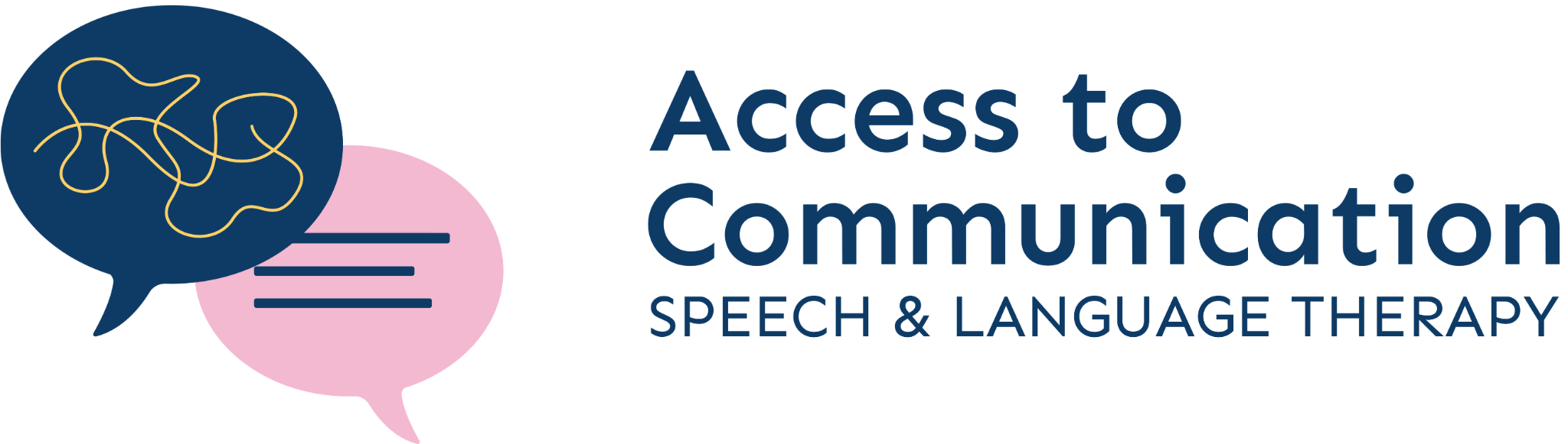 Access to Communication Speech and Language Therpay Logo